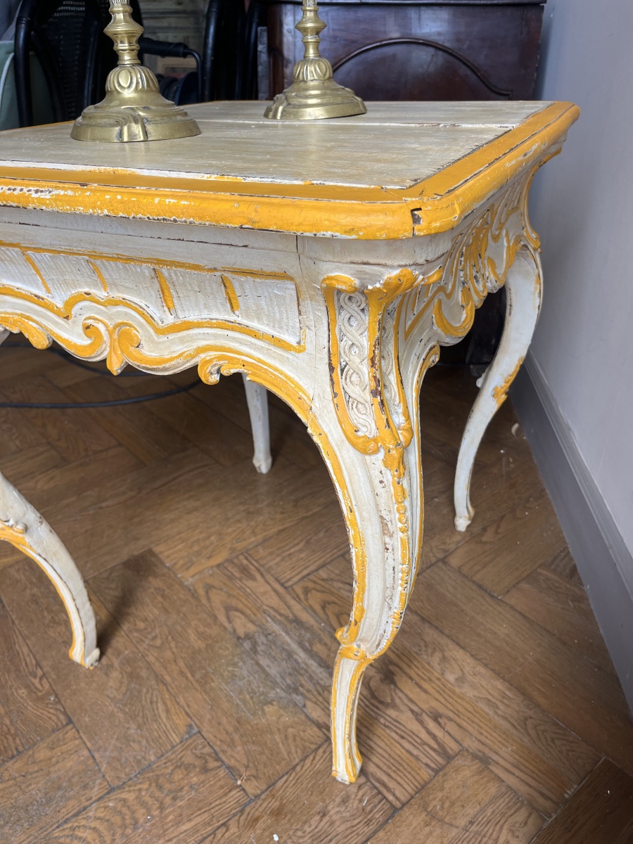 table Louis 15 peinte-photo-3