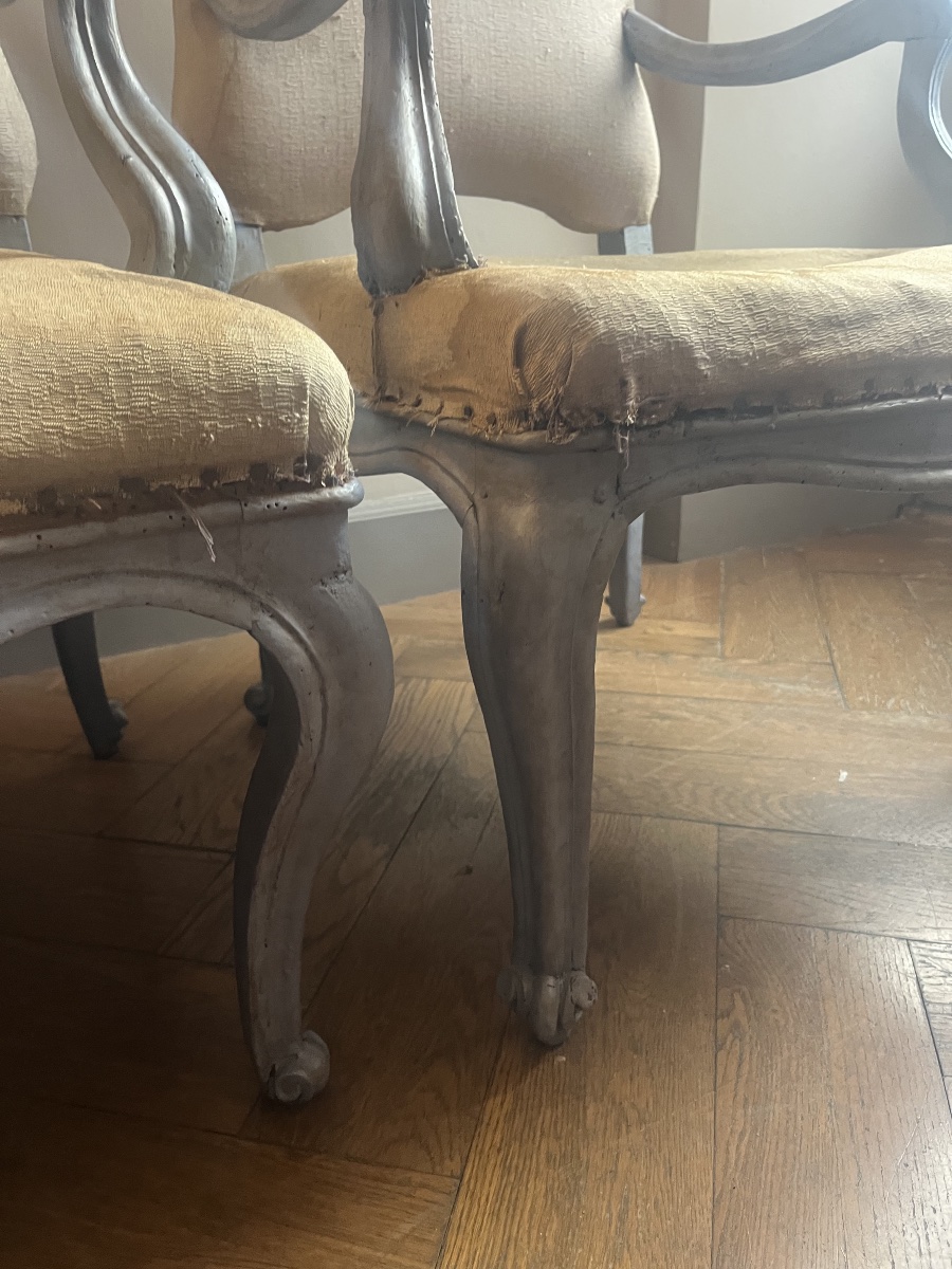Pair Of Italian Armchairs -photo-2
