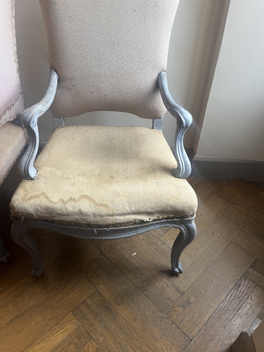 Pair Of Italian Armchairs -photo-6