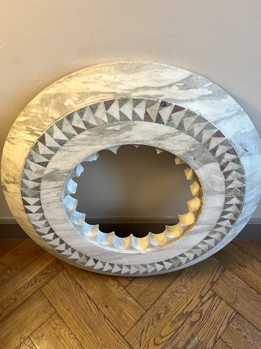 Nanda Vigo Marble Mirror  “lady Placidia” -photo-4