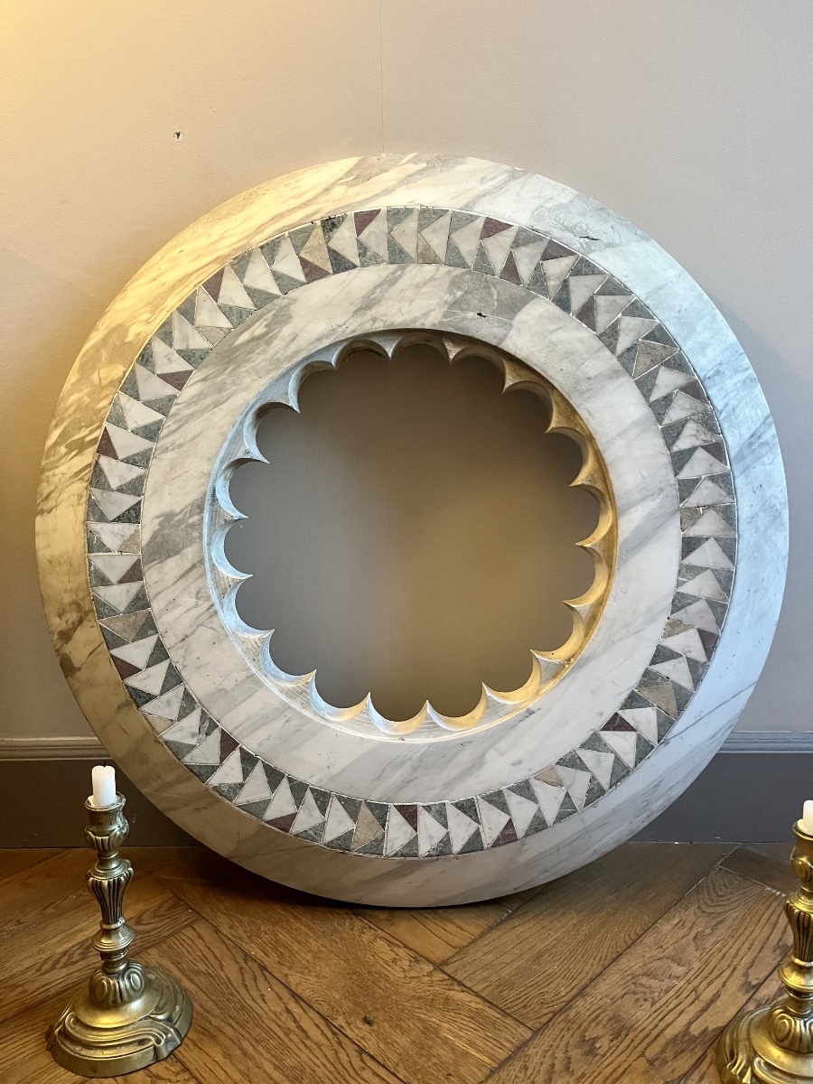 Nanda Vigo Marble Mirror  “lady Placidia” 