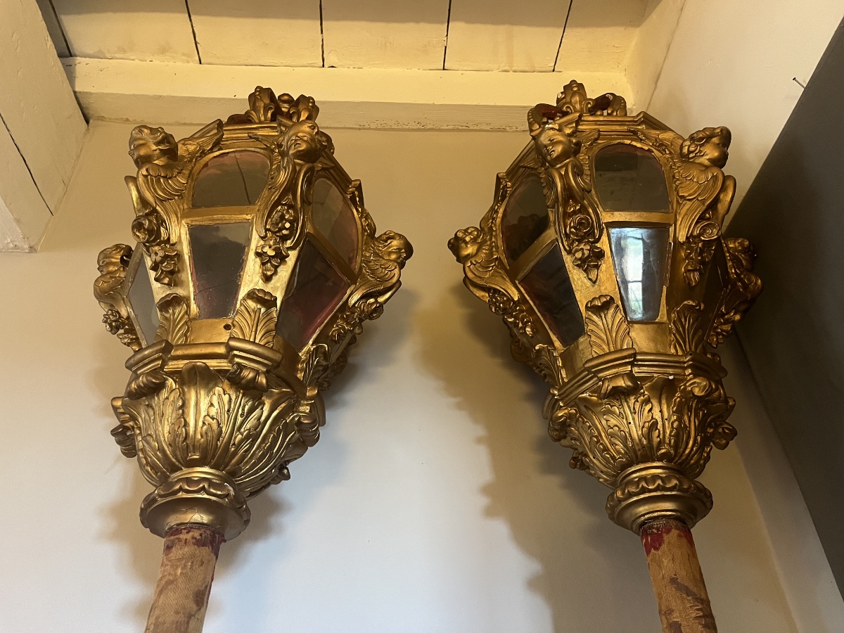 paire de lanternes de procession -photo-3