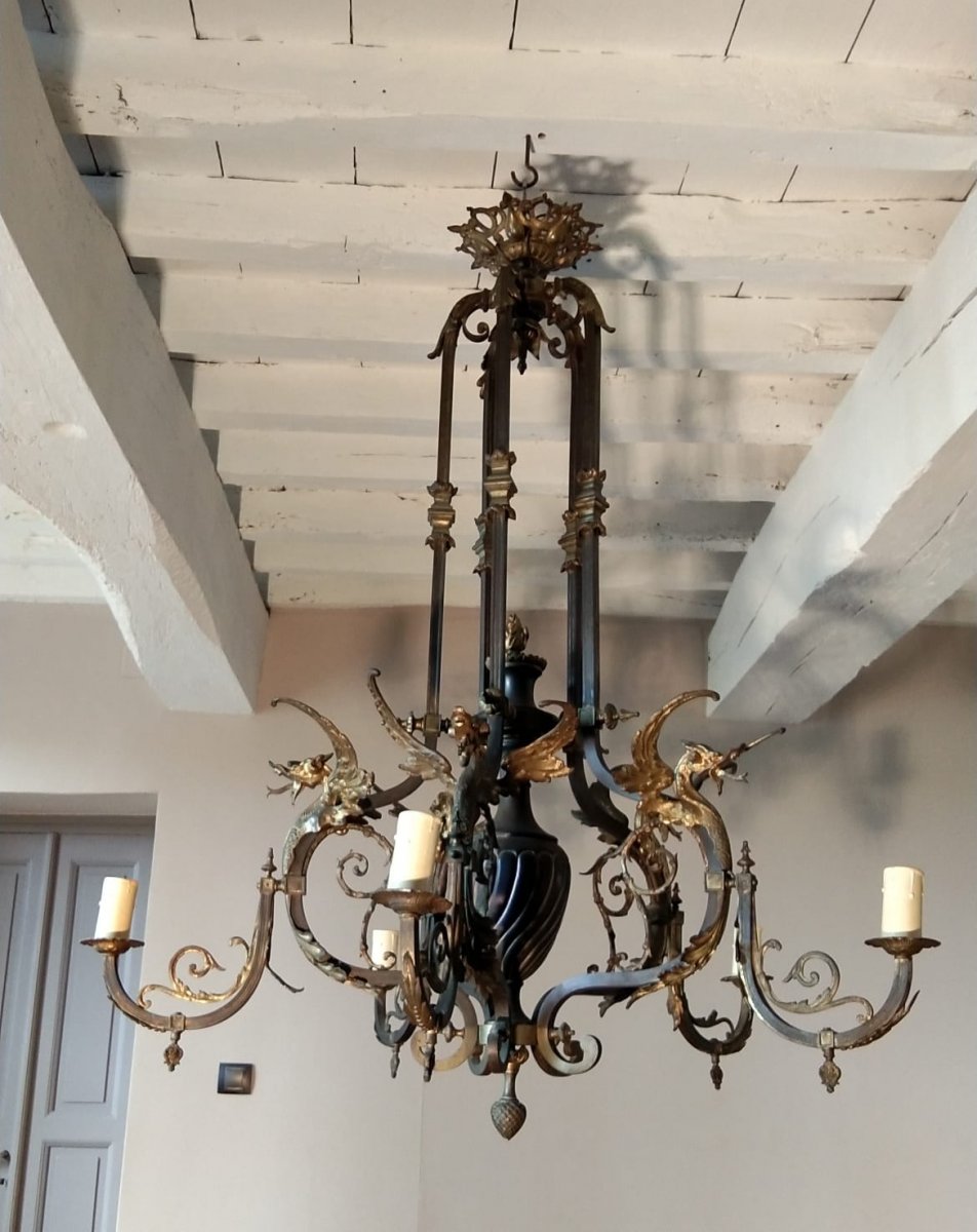 Griffon Chandelier