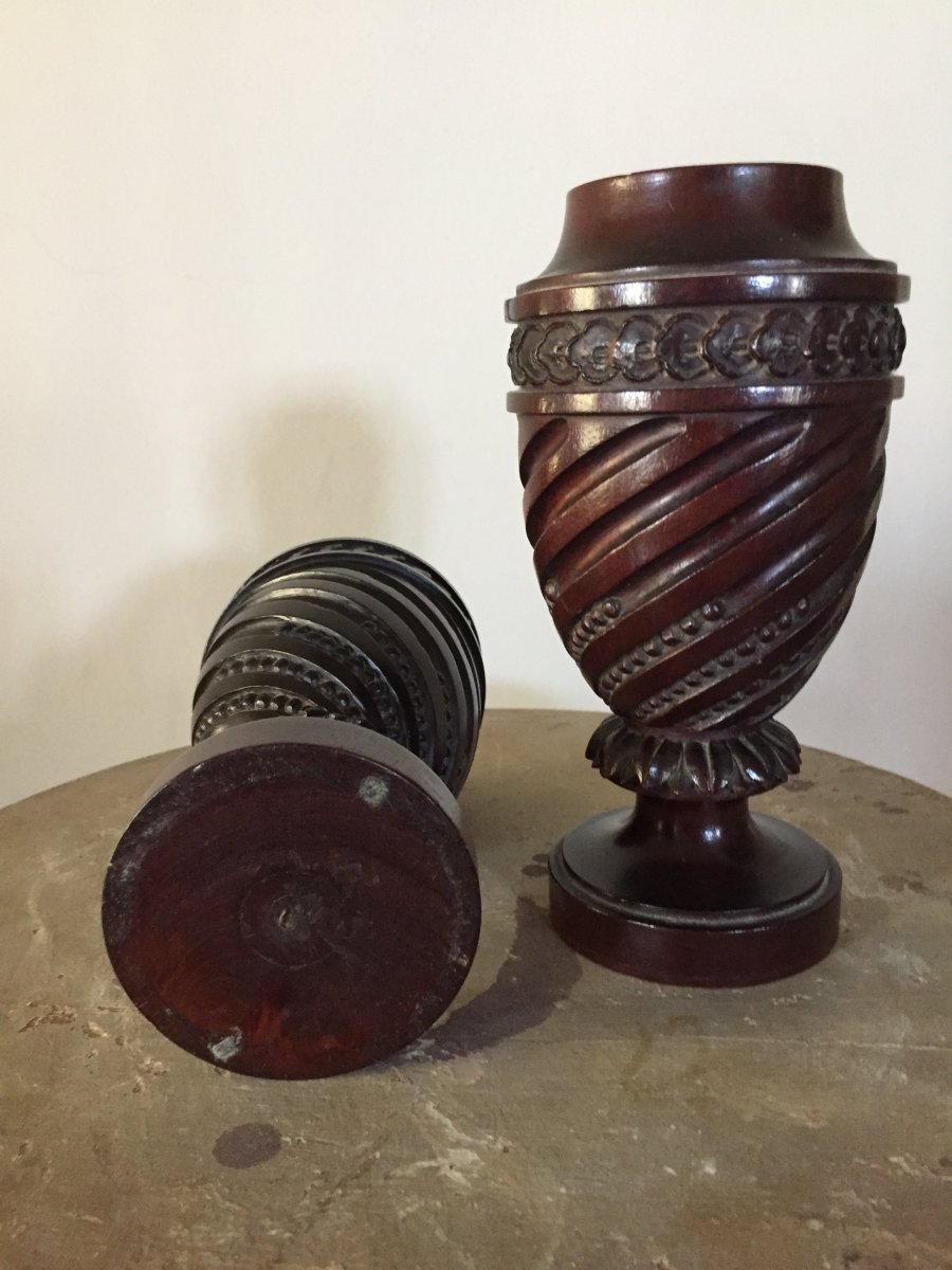 Mahogany Fire Pots-photo-3