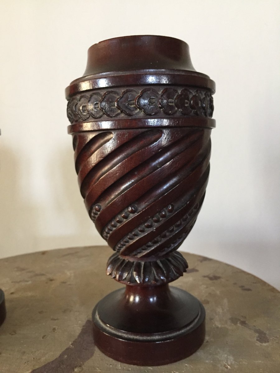 Mahogany Fire Pots-photo-4