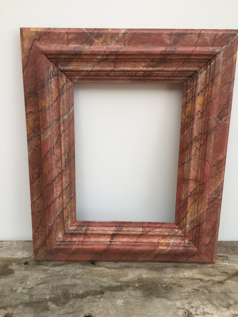 Faux Marble Frame