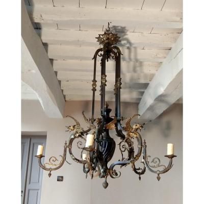 Lustre Aux Griffons 