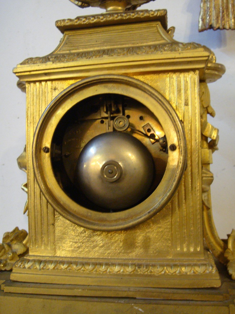 Gilt Bronze Clock-photo-3