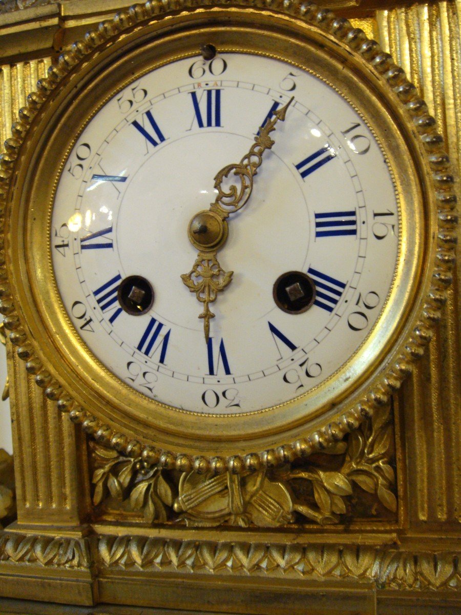Gilt Bronze Clock-photo-4