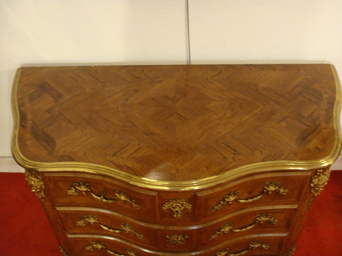 Commode De Style Régence -photo-3