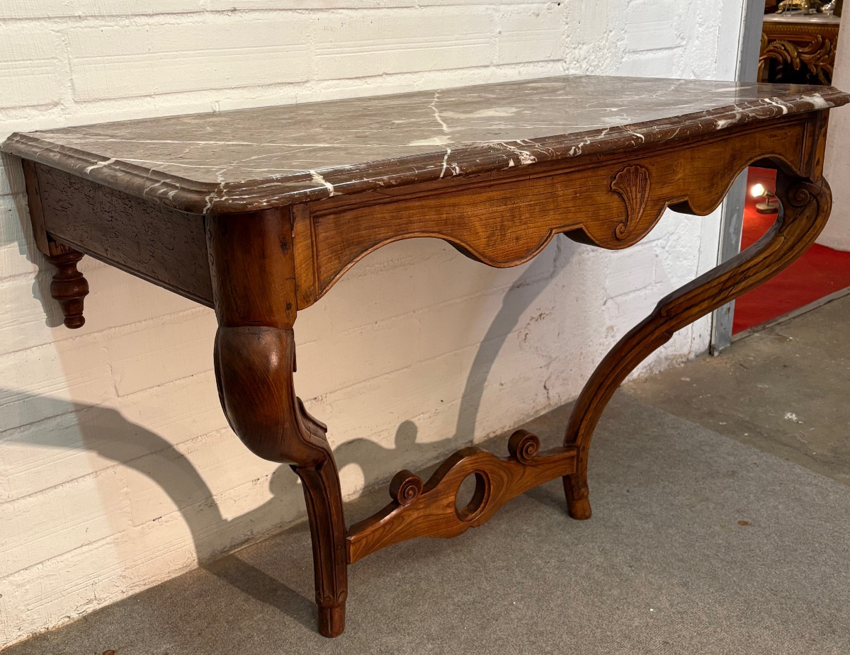 Console Louis XV  d’époque 