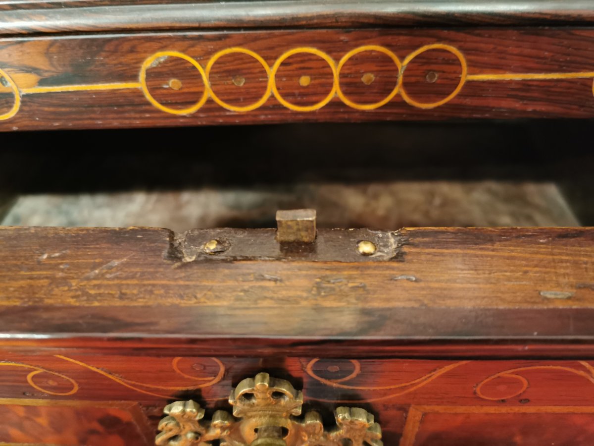 18th Century Spanish Travel Cabinet-photo-3