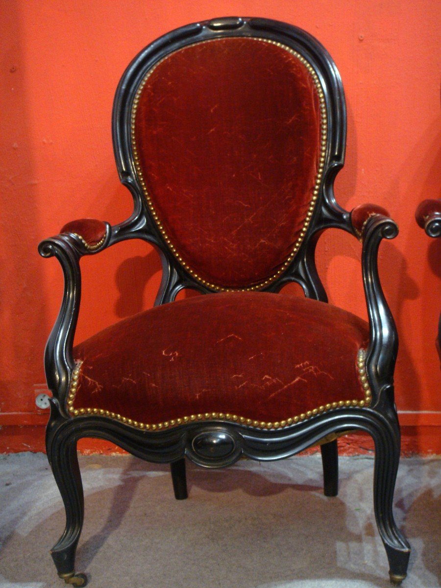 Napoleon III Armchairs-photo-2