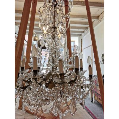 12-light Crystal Chandelier