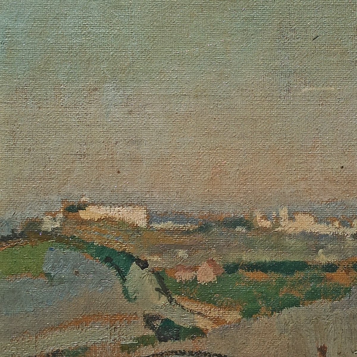 Guirand De Scevola (1871-1950), Landscape Of The Rhone Valley, Palais Des Papes, Avignon-photo-2