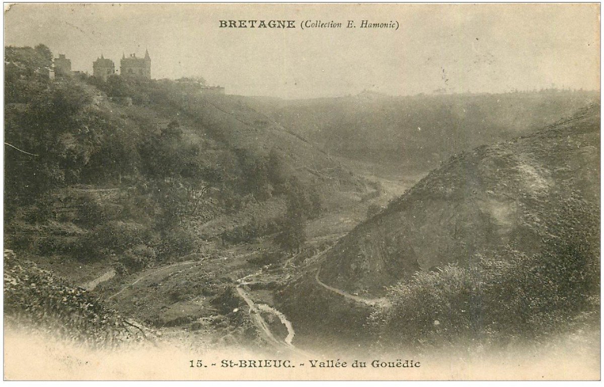 Charles Guilloux (1866-1946), Printemps en Gouédic, Saint-Brieuc, Bretagne, pastel signé, 1899-photo-2