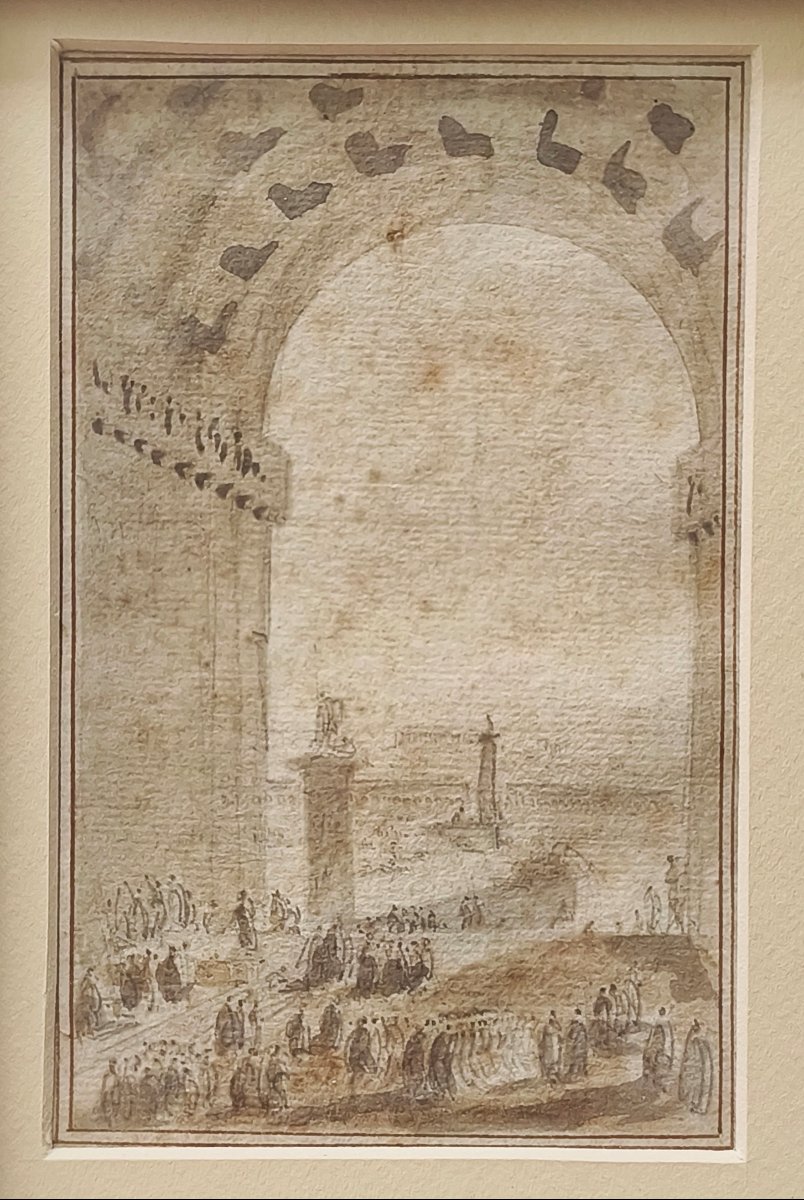 Ecole française du XVIIIe siècle, attribué à Victor Jean Nicolle-photo-2