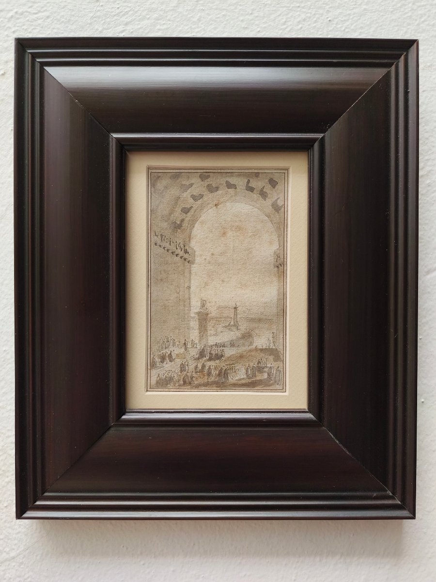 Ecole française du XVIIIe siècle, attribué à Victor Jean Nicolle