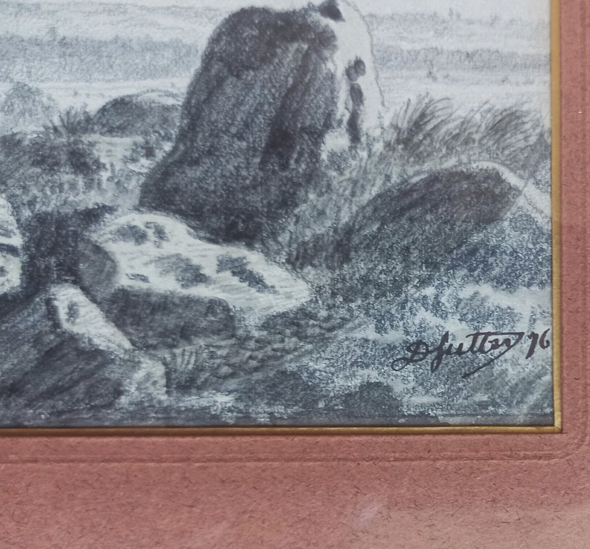 David Sutter, Barbizon (rousseau, Harpignies) – Two Landscapes From The Surroundings Of Nemours-photo-4