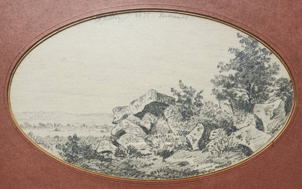 David Sutter, Barbizon (rousseau, Harpignies) – Two Landscapes From The Surroundings Of Nemours-photo-1