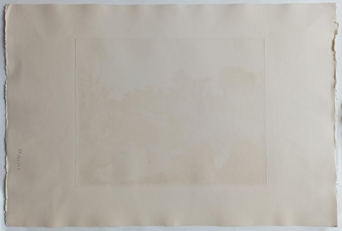 Roderic O'Conor, Le Verger, 1893 – eau-forte originale, tirage moderne (galerie Prouté 1981)-photo-4