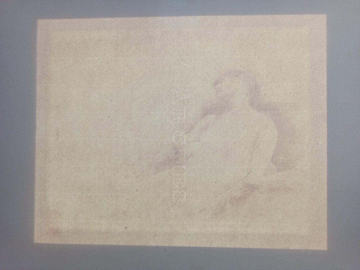 Norbert Goeneutte (1854-1894), Somnolence, Soft Ground Etching, Printed In Sanguine Ink, 1888-photo-3