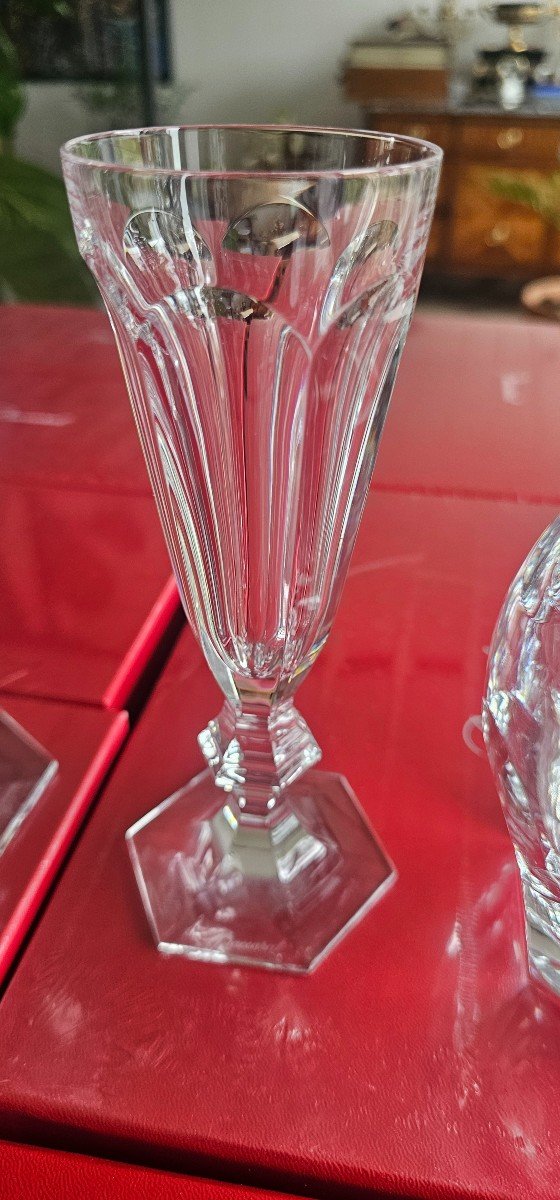 Service Complet En Cristal De Baccarat Modèle Harcourt 1841 de 37 Pièces Neuf Sous Blister -photo-6