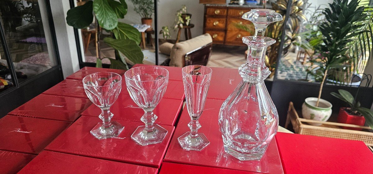 Service Complet En Cristal De Baccarat Modèle Harcourt 1841 de 37 Pièces Neuf Sous Blister -photo-8