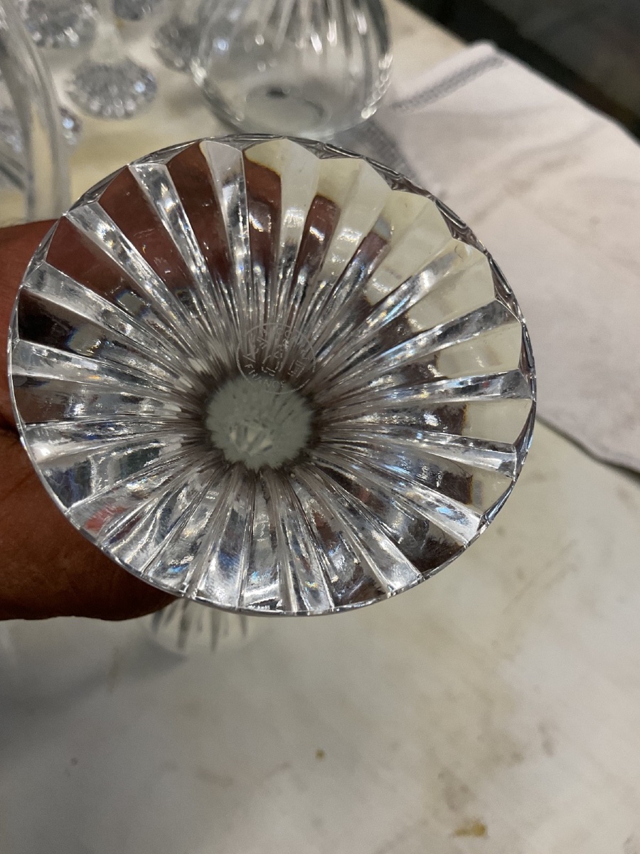 Baccarat Crystal Flute, Massena Model, Sold Individually, Several Available-photo-3