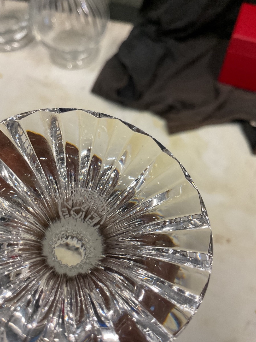 Verre a vin n°4 en cristal de Baccarat Massena H 15 cm, vente à l unité, plusieurs disponibles -photo-3
