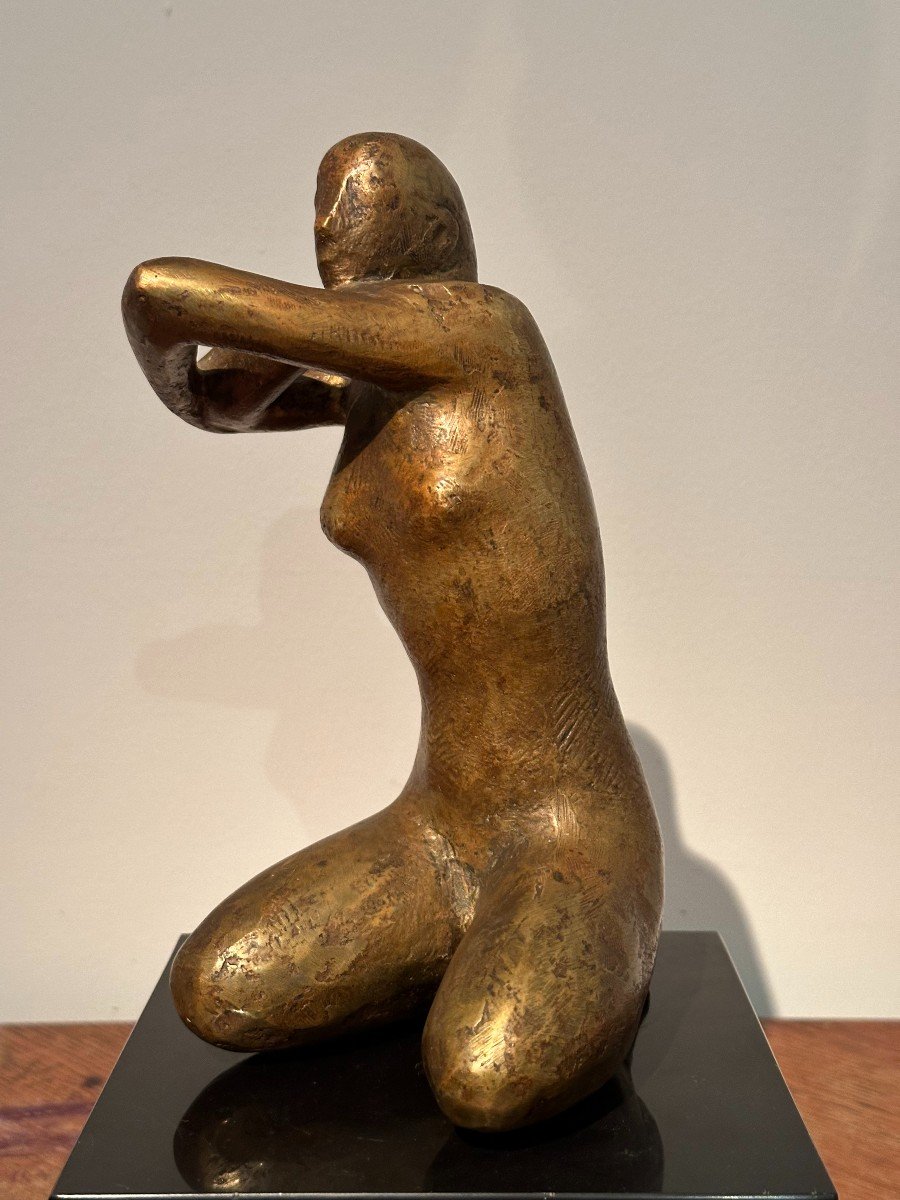Bronze Sculpture By Pierre Lagenie-photo-2