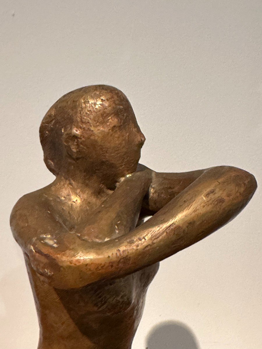 Bronze Sculpture By Pierre Lagenie-photo-3