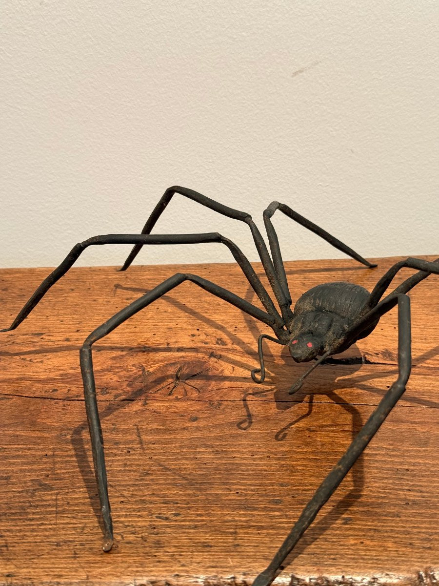 A Large Spider, Italian Work From The 50s -photo-3