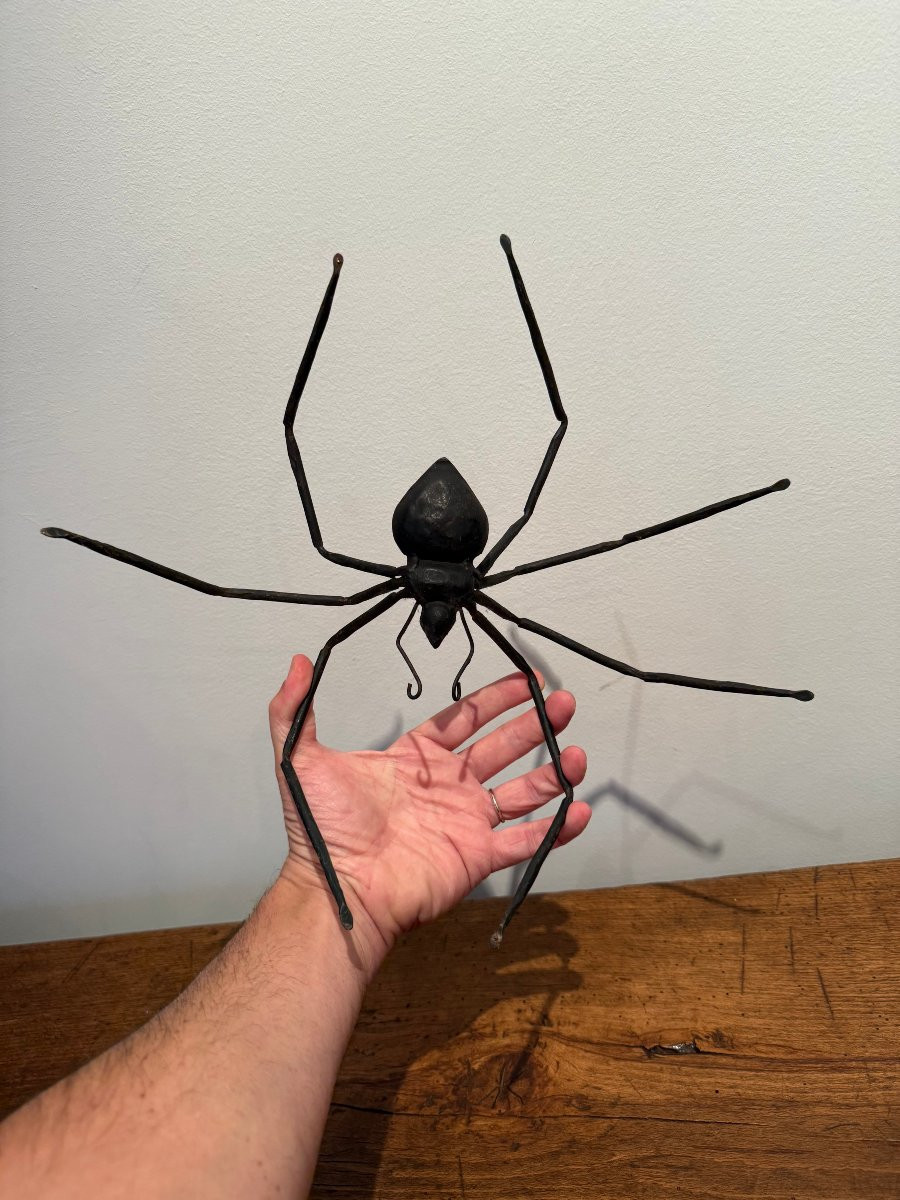 A Large Spider, Italian Work From The 50s -photo-3