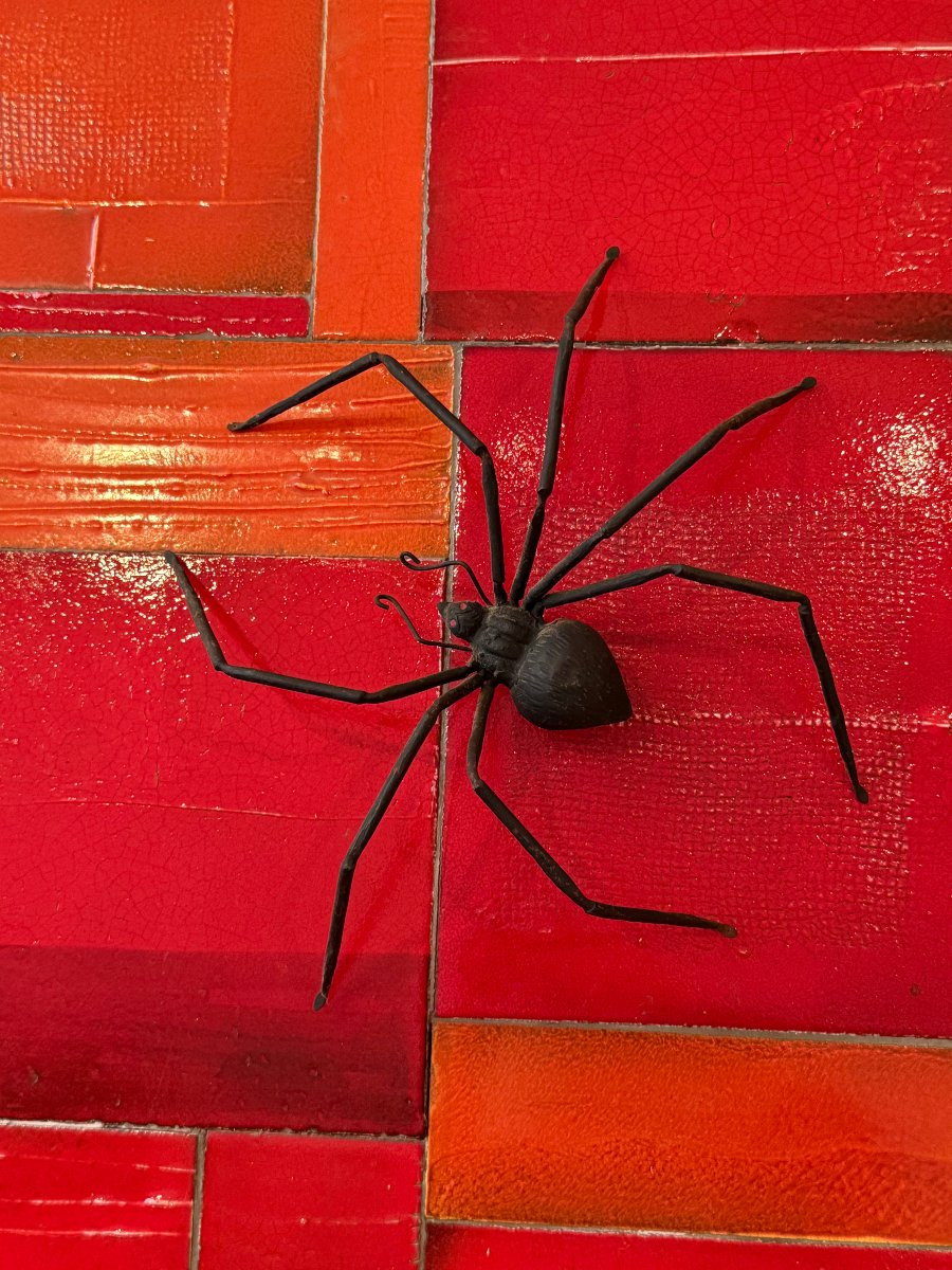 A Large Spider, Italian Work From The 50s -photo-4