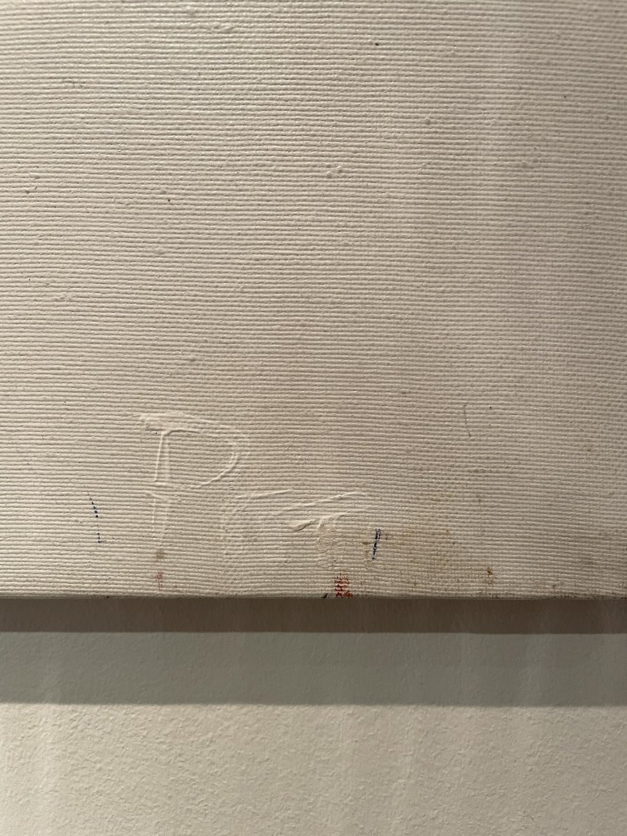 Composition By Albino Pitti, Lyrical Abstraction, Signed, Titled And Dated 1996-photo-4