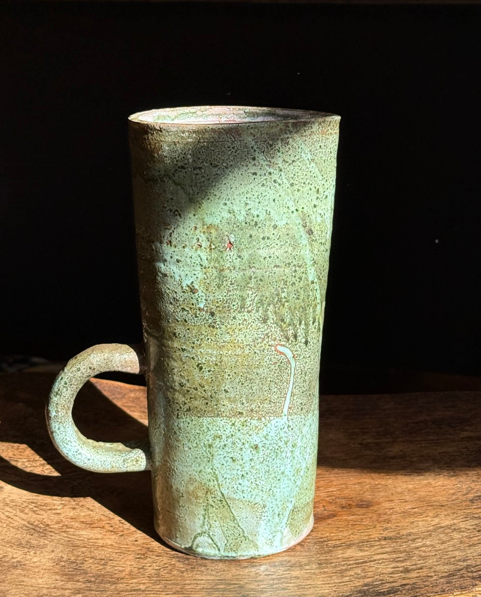 Grand pichet en céramique , travail anonyme français des années 50-60