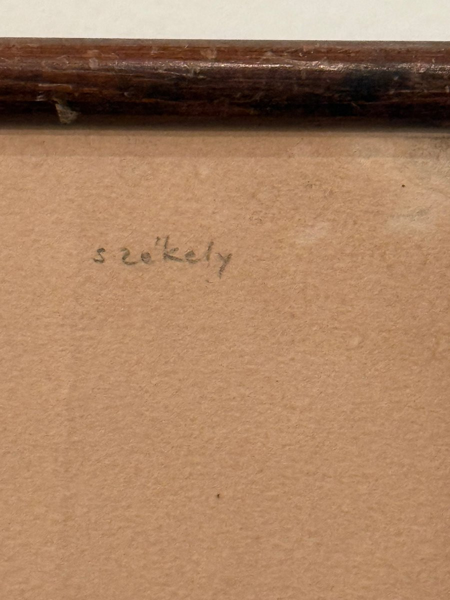 Nuit de Noel, Lithographie de Pierre Székely - 1972-photo-4