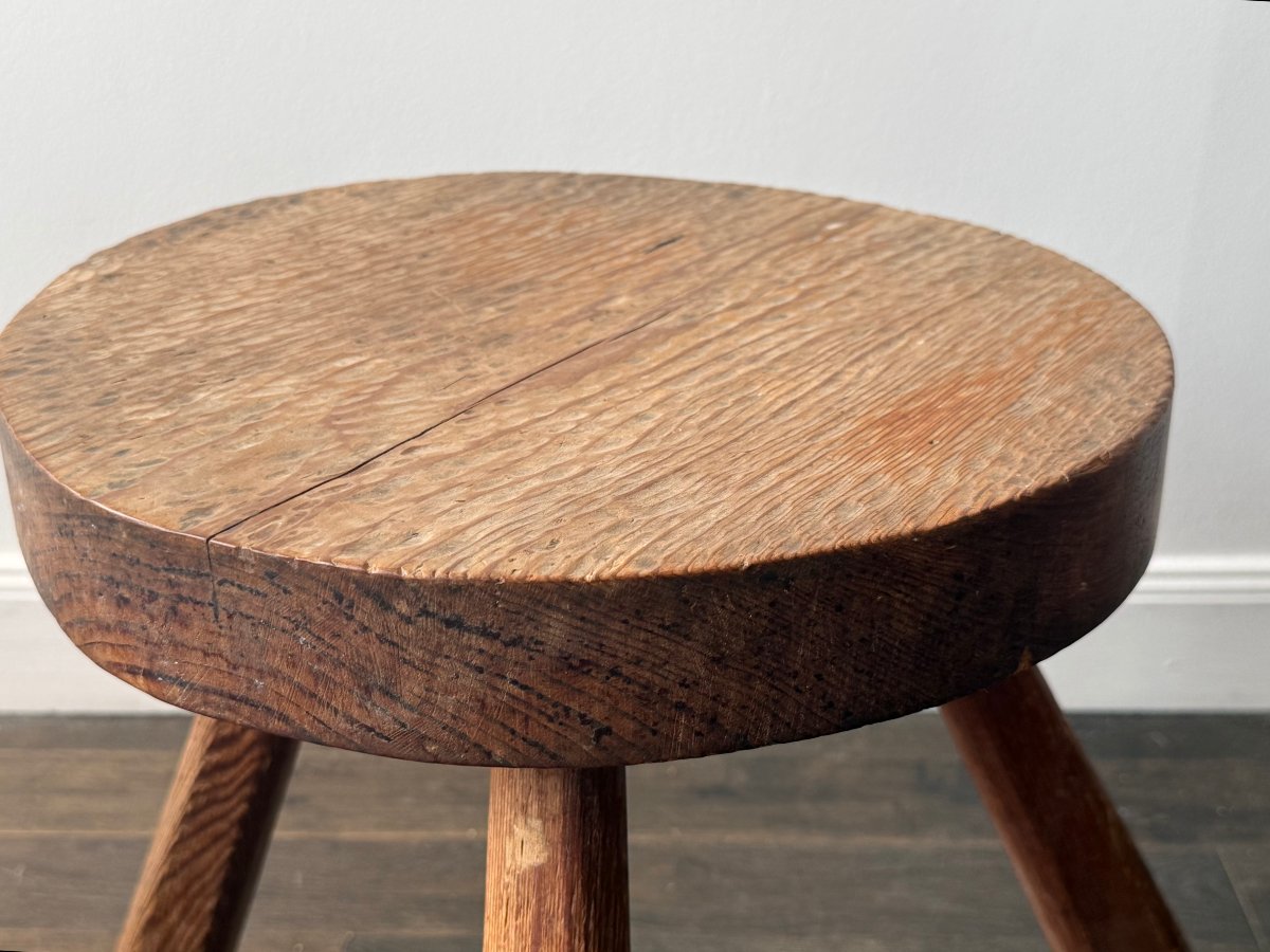 A Tripod Stool That Can Be Used As A Seat, A Nightstand, Or A Side Table -photo-3