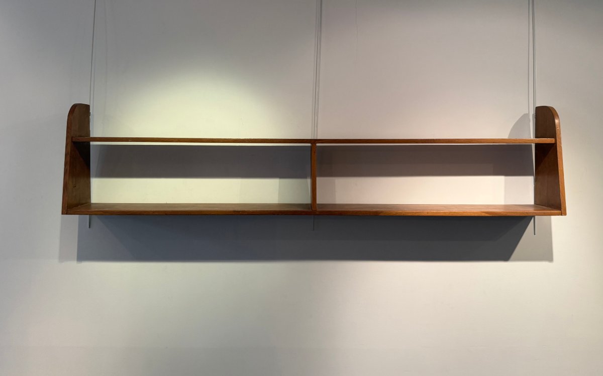 Midcentury French Wall Shelf -photo-3