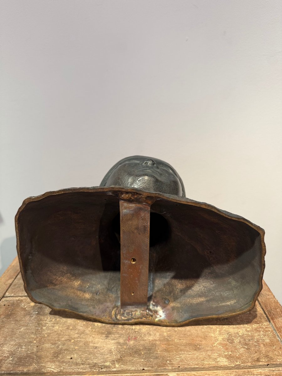 Jacques Au Béret, A Bronze Sculpture By André Abbal -photo-4
