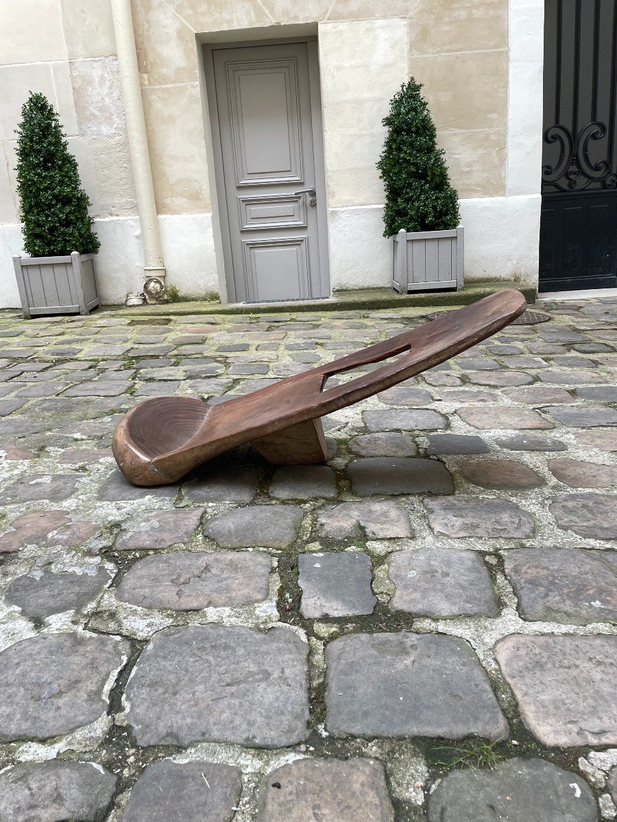 Chaise à Palabre Ou Chaise Longue Africaine -photo-2