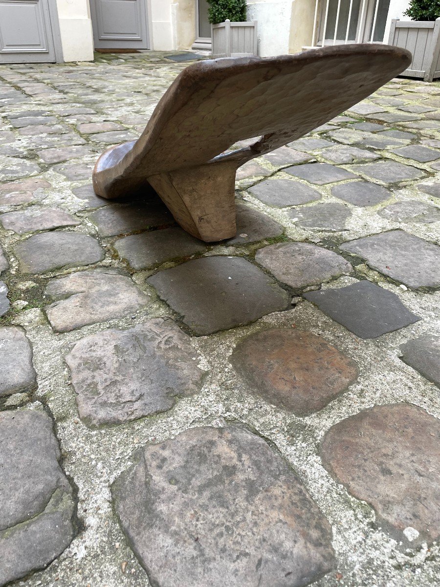 Chaise à Palabre Ou Chaise Longue Africaine -photo-4