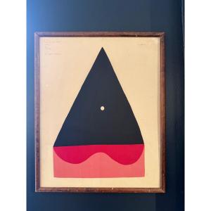 Nuit de Noel, Lithographie de Pierre Székely - 1972