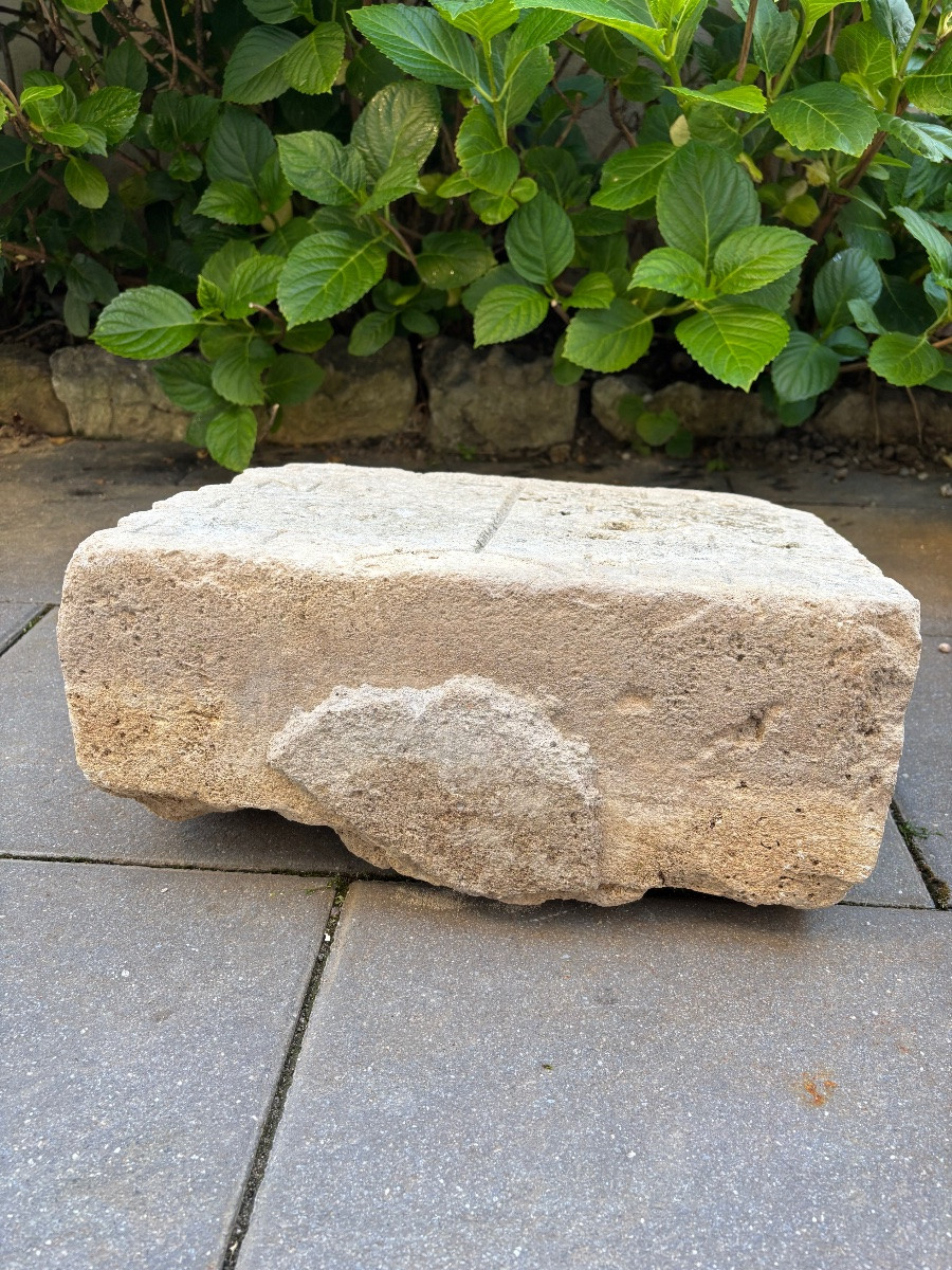 Rare Engraved Boundary Stone – 18th Century-photo-2
