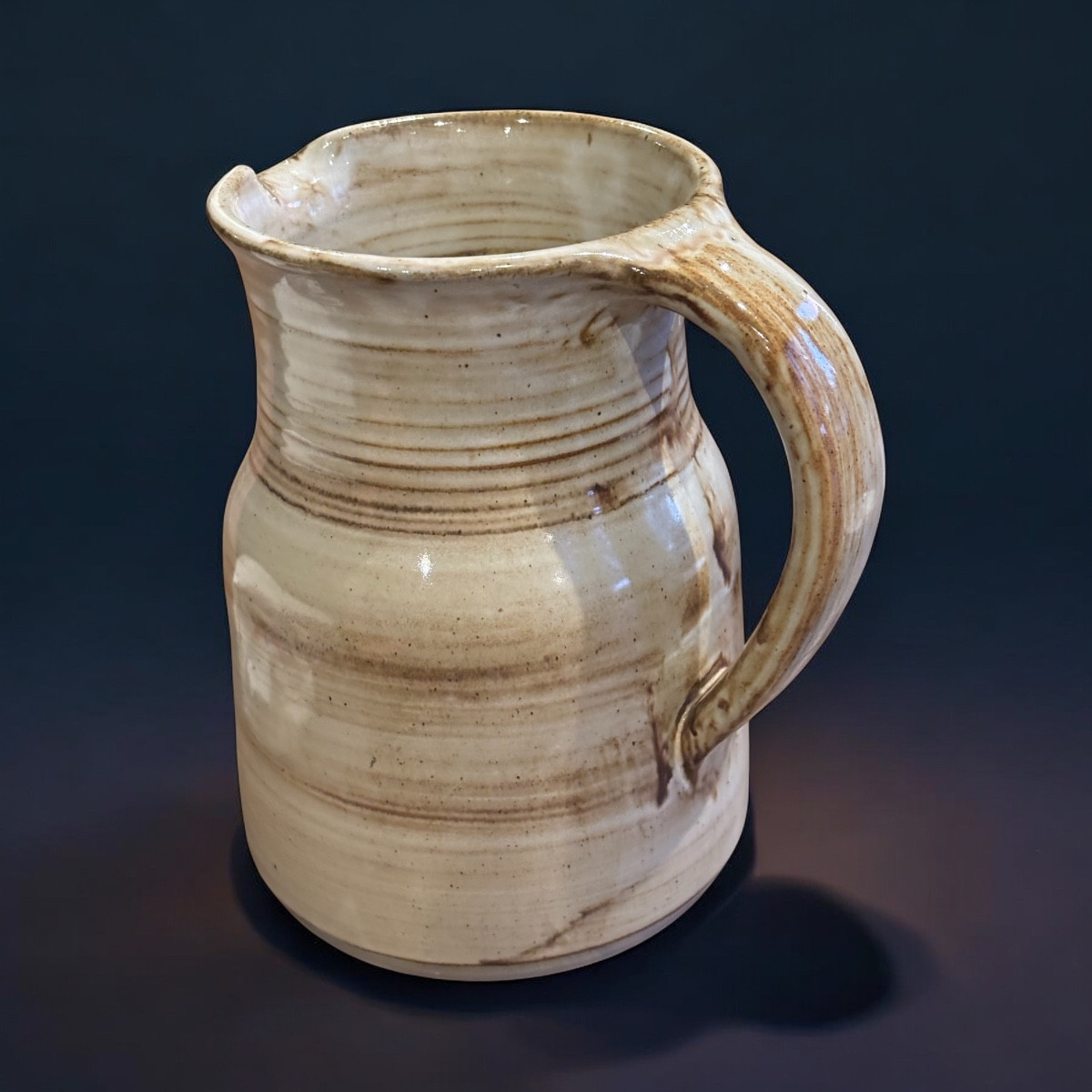 Stoneware Set Signed Dominique Pouchain – Atelier Dieulefit-photo-4