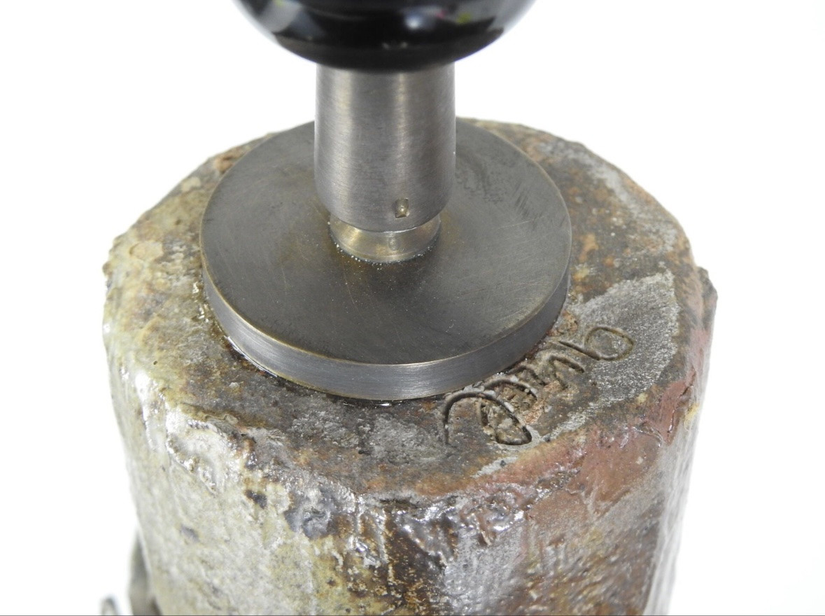 Ceramic Lamp Base Signed Alain Girel – H. 52 Cm-photo-3
