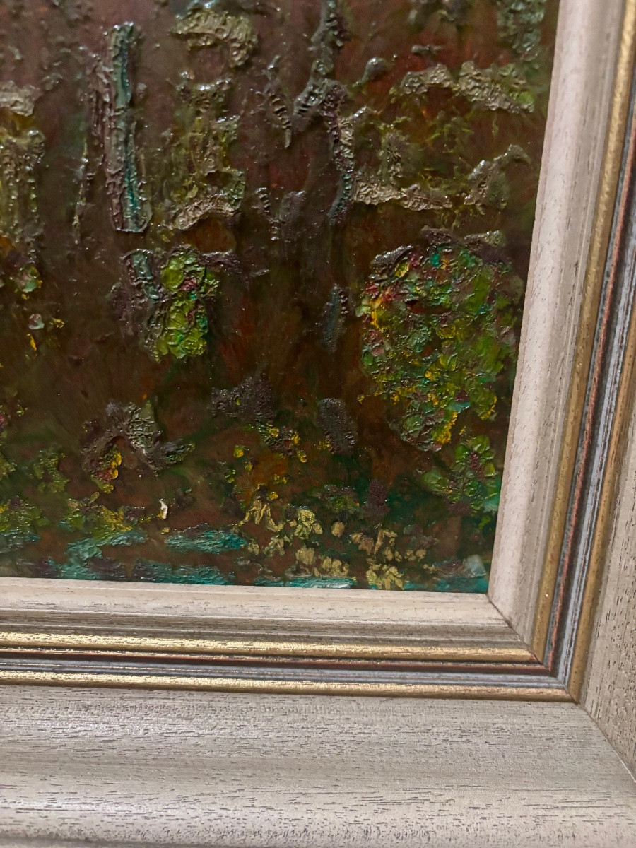 M. Bonnafous – “La passerelle du château”, Saint-Papoul (Aude), vers 1960-photo-1