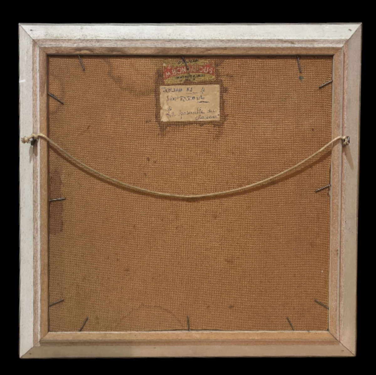 M. Bonnafous – “La passerelle du château”, Saint-Papoul (Aude), vers 1960-photo-3