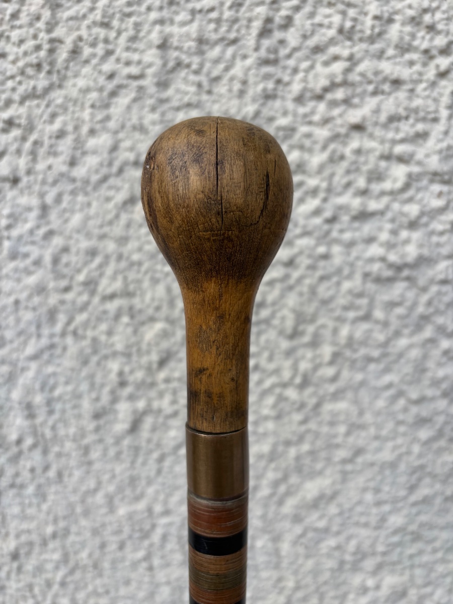 Horn Self-defense Cane, Late 19th Century-photo-3